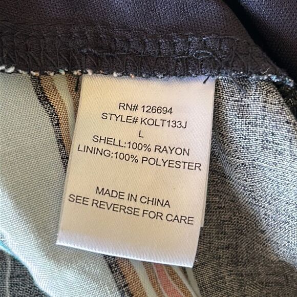 Striped crop top size large - Picture 7 of 16